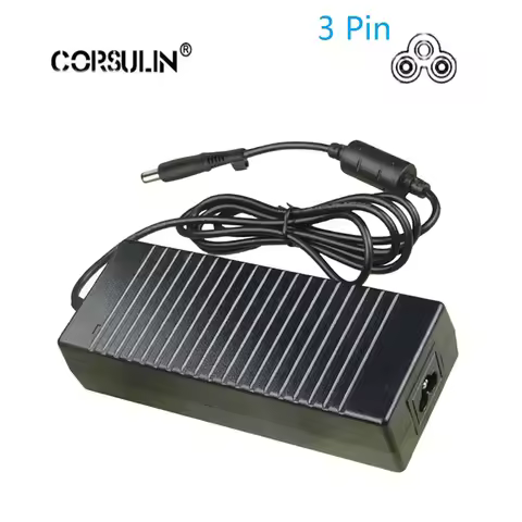 180W 19V 9.5A 7.4*5.0 Laptop Charger Compatible with HP TouchSmart IQ500 TouchSmart IQ504t HP Busine