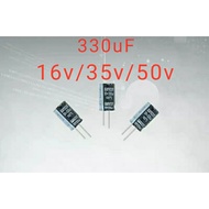 330uF(16v/35v/50v) Electrolytic Capacitor