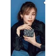 Dior [Italian Craftsmanship Ancient Method Bag] Sculptor saddle Organ Card Holder Original Factory P