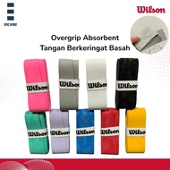 Wilson Absorbent Wet Hand Overgrip Padel Tennis Racket Overgrip/ Sweat-Absorbent Overgrip/