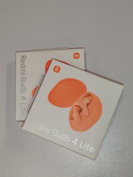 全新未開封 小米 紅米 藍牙耳機 Redmi Buds 4 Lite 橙色 IP54 防塵及防水等級 香港行貨