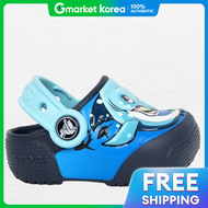 Crocs(ครอคส์) | รองเทาแตะเดก /T4- 204133-92G / KIDS FUN LAB LIGHTS CLOGS รองเทาแตะเดกแบบมไฟ รองเทาเด