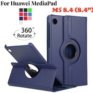 Smart Case Foldable Cover Stand For Huawei Media Pad MediaPad M5 8.4" 360 Degree Rotating Flip Case