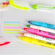 [Rainbow Stationery Shop] UNI PROPUS WINDOW Double-Headed Highlighter PUS-102T 5C 5 Color Set