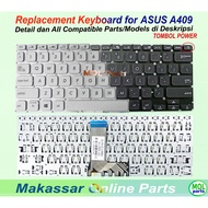 Asus Vivobook a409 X409FA X409FL A409ma A409j A409ja A409jb A409jp A409fj A416J A409U A409UA A409UJ 