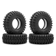 OGRC 1.0 Crawler Tires Super Soft with Dual Stage Foam 1.0 RC Tires for SCX24 Gladiator Bronco C10 J