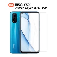 CASE888 Tempered Glass 5D 6D 9D 21D Vivo Y30i Full Coverage Ultra HD - BLACK