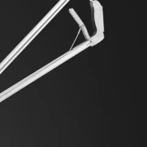Stainless Steel Snake Catcher Tongs Wide Jaw Foldable Snake Tongs Reptile Grabber Tool Outdoor Snake