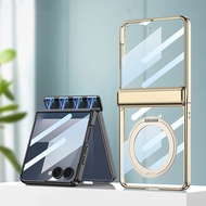 For Samsung Galaxy Flip 7 phone case Flip7 case film integrated casing rotating bracket Flip7 anti d