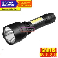 TaffLED Senter LED Torch Multifungsi Cree XM-L T6 + COB 3800 Lumens C8