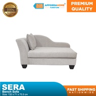 Sera Bench Cleopatra Small Sofa Stylish Minimal Compact - Affordahome Furniture