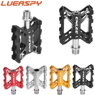 Lueaspy Ultralight Folding Bicycle Bike Pedal Anti-slip Footboard Bearing Quick Release Aluminum Alloy Bike Accessories