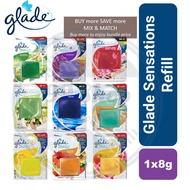 Glade Sensations Air Freshener Refill 1x8g Multiple Variant Available! BUY more SAVE more