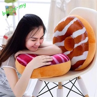 [COD] Pillow Doughnut Kids Toy Stuffed Toy Pillow Cover Nap Pillow Sofa Chocolates Donut Seat Cushio