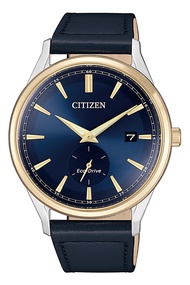 CITIZEN BV1114-18L ECO-DRIVE Solar Powered Analog Leather Strap WATER RESISTANCE CLASSIC UNISEX WATCH