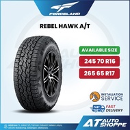Forceland Rebel Hawk AT 16" Tyre 245 70 R16 17" 265 65 R17 4X4 4WD (1 Tire)
