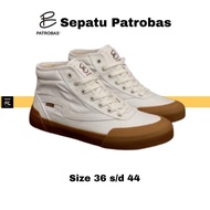 Patrobas - Equip White Gum High / Sepatu Sneakers Cowok dan Cewek