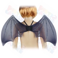 Angel wings. Halloween Yake Cass Children s Bat Wings Party Prop Angel Devil Skull Black Wings