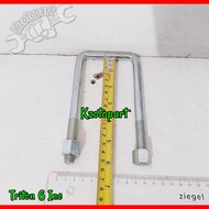 Spring U Bolt Behel Per Klem Per Belakang Mitsubishi Triton 6 Inch
