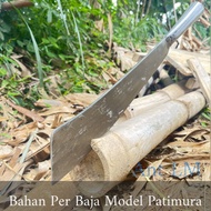 Produk Terbaru Super Tebal Golok Patimura - Bendo Tradisional Baja Asli Anti Gompal - Bedog Pecok Se