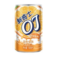 190ml*24   屈臣氏新奇士 OJ 橙汁果汁飲料維維他命C 整箱