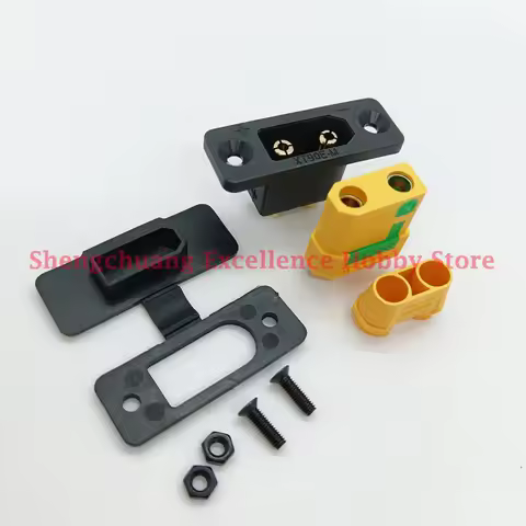 RC Model Amass XT90E-M Gold-plated Connector XT90 Male Plug XT90S Female Battery Connection for ESC 