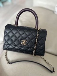 Chanel Coco Handle small 蜥蜴皮手柄