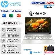 Laptop Hp Core I3 Gen 12 1215U 16Gb 512Gb 15 Inch Full Hd Win 11 Baru Terlaris