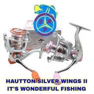 Hautton Silver Wings II Power Handle Reel