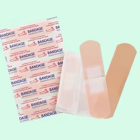 50/100PCS Breathable Band Aid Waterproof Bandage First Aid Wound Dressing Medical Tape Wound Plaster