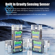 YoHi DC 0-50V 6.5A TU13 Digital Multifunctional Mobile Phone Charger USB Tester Type C+USB 2-in-1 Vo