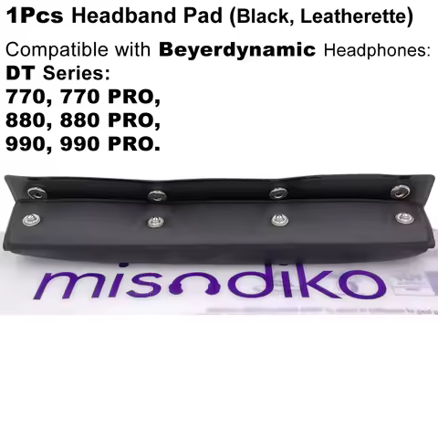 misodiko Headband Pad Replacement for Beyerdynamic DT770 DT880 DT990 Pro Headphones