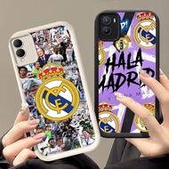 DK-78 Real Madrid FC Silicone Casing black and white for VIVO IQOO Z10 Y56 Y35 Y17S V60 Y28 2024 5G