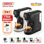 HiBREW Coffee Machine 19 Bar 4in1 Hot &amp; Cold Multiple Capsule Espresso Cafetera Pod Coffee Maker Dolce Milk Nexpresso Powder H1A