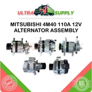 ALTERNATOR ASSEMBLY Mitsubishi 4M40 110A 12V BY-0470IR Double Pulley without vacuum