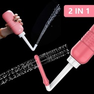 Portable Travel Bidet Handheld Personal Bidet Butt Shower Manual Press Mini Atomizer for Perineal & 
