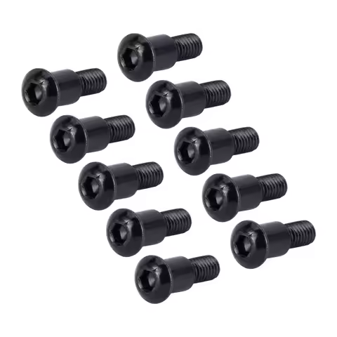 M3x4x10mm Hex Buttonhead Incision Kingpin Shoulder Screws 10Pcs for 1/10 RC Car Axial SCX10 AR44 AR4