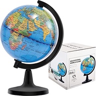4 World Globe For Kids Learning Educational Rotating World Map Globes Mini Size Decorative Earth Glo
