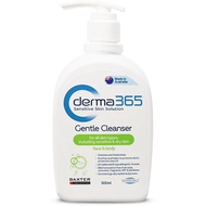 derma 365 facial wash gentle cleanser 500ml