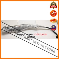 100% Original HLY Yamaha 135Lc / Lc135 / Lc 135 V2 V3 V4 Muffler Exhaust Pipe Ekzos Racing Motorcycl