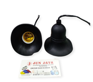 Fitting lampu gantung karet E27 / fitting topi karet anti air hujan / Fiting Lampu outdoor/indoor