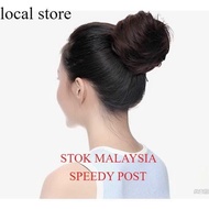 Hair wig extension bun wig ready stock sanggul rambut palsu sanggul hair bun a1
