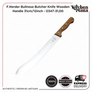 Pisau Sembelih/daging  F.Herder Bullnose Butcher Knife Wooden Handle 12 inch - 0347-31,00