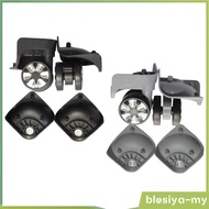 [BlesiyaMY] Pack of 2 Luggage Suitcase Wheels Swivel Wheel Replacement travel Luggage Wheels Plastic