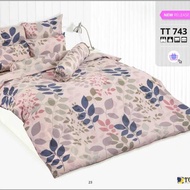 TOTO ชุดเครื่องนอน (ผ้าปู+นวม) ขนาด 3.5 ฟุต TT743 (ของแท้ 100%)