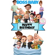 BOSS BABY FAMILY CAKE TOPPER