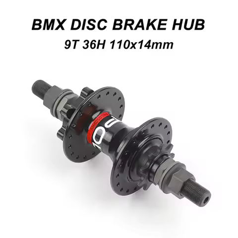 POLSO BH008 BMX Hub 110x14mm BMX Rear Hubs 9T Disc Brake Bike Parts