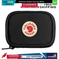 [100% ɑuthentic] Fjallraven Kanken Card Zip Wallet For Daily Use Travel [Ready Stock]