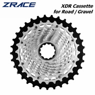 2024 New! ZRACE XDR 12-Speed Cassette for Road/Gravel, CNC fully hollow and super light, 10-28T / 10-33T / 10-36T / 10-44T