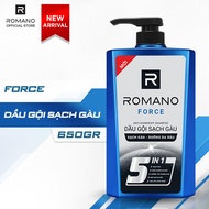 [HCM]DẦU GỘI SẠCH GÀU ROMANO FORCE 650G